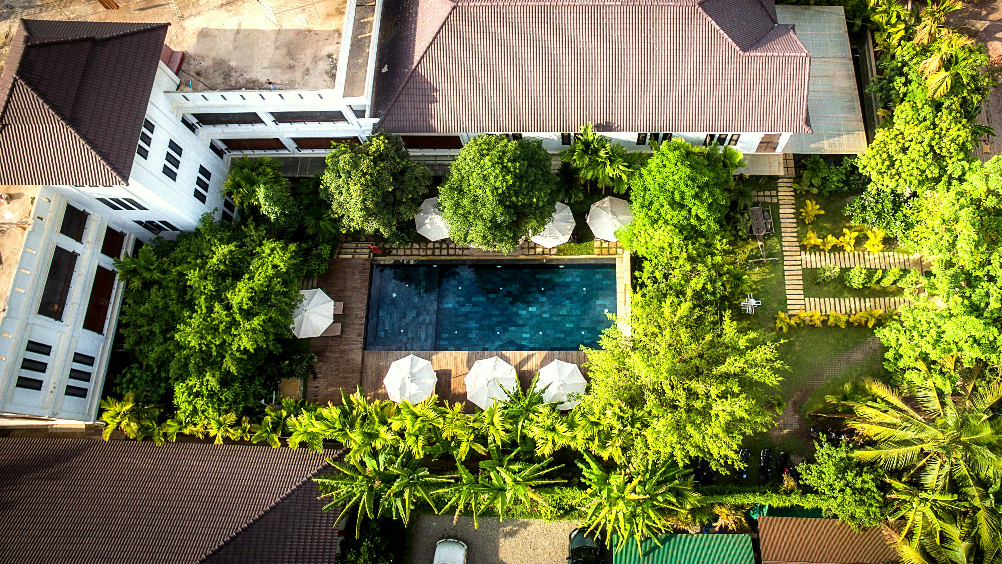 La Residence Blanc D'Angkor Сіємреап Екстер'єр фото