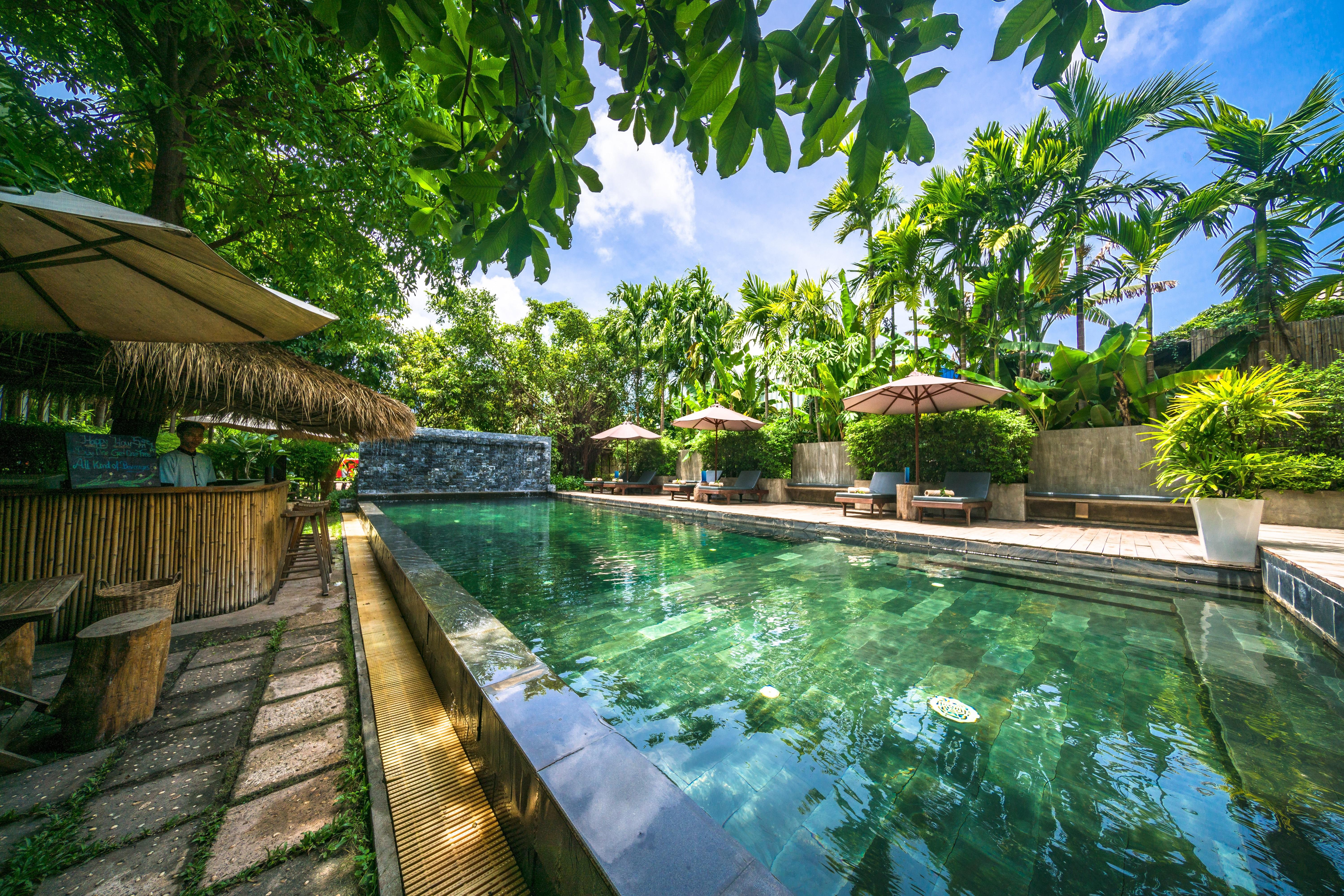 La Residence Blanc D'Angkor Сіємреап Екстер'єр фото